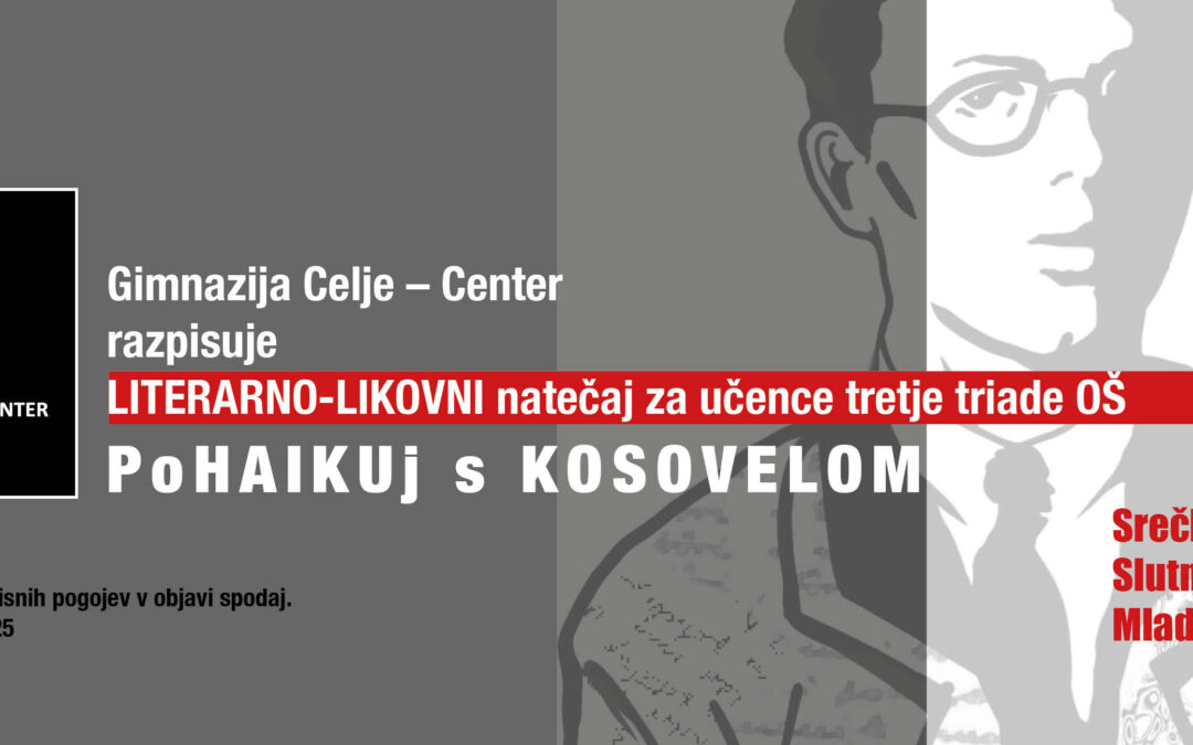 Literarno-likovni natečaj PoHAIKUj s KOSOVELOM